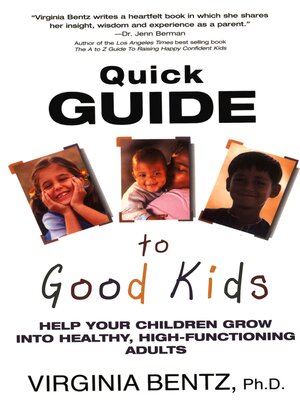cover image of Quick Guide to Good Kids